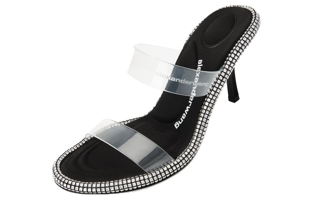 Lookbook (W) アレキサンダー ワン キラ PVC ブラック ハイヒールスライド 30423S016001