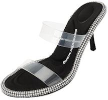 (W) Alexander Wang Kira PVC 'Sandal Tumit Tinggi Hitam' 30423S016001 Lookbook (W) Alexander Wang Kira PVC 'Sandal Tumit Tinggi Hitam' 30423S016001