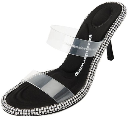 (Women) Alexander Wang Kira PVC 'Black High-Heel Slide' 30423S016001 Lookbook (Women) Alexander Wang Kira PVC 'Black High-Heel Slide' 30423S016001
