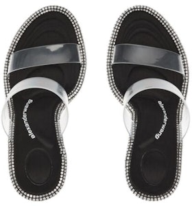 (W) Alexander Wang Kira PVC 'Sandalia de Tacón Alto Negra' 30423S016001 Shop (W) Alexander Wang Kira PVC 'Sandalia de Tacón Alto Negra' 30423S016001