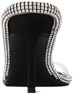 (Women) Alexander Wang Kira PVC 'Black High-Heel Slide' 30423S016001 Purchase (Women) Alexander Wang Kira PVC 'Black High-Heel Slide' 30423S016001