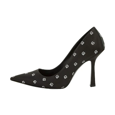(W) Alexander Wang Knit Fashion Slip-On Stiletto 'Black'