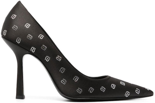 (Women) Alexander Wang Knit Fashion Slip-On Stiletto 'Black' 30123P012001 Order (Women) Alexander Wang Knit Fashion Slip-On Stiletto 'Black' 30123P012001