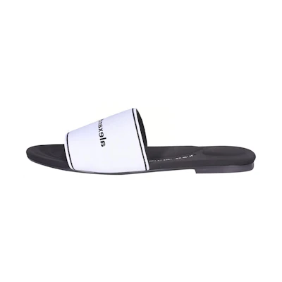 (W) Alexander Wang Kyra Flat 'Black and White'