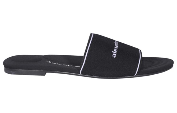 (W) Alexander Wang Kyra Slide 'Black Elastic' 圖 2