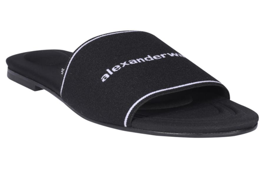 (W) Alexander Wang Kyra Slide 'Black Elastic' 圖 4