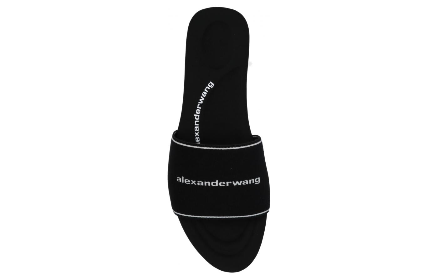 (W) Alexander Wang Kyra Slide 'Black Elastic' 圖 5