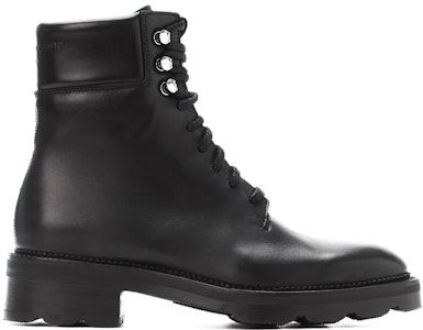 (W) 亚历山大王黑色皮革舒适登山靴 30421B050001 Order (W) 亚历山大王黑色皮革舒适登山靴 30421B050001