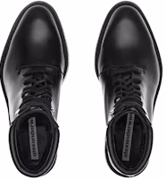 Lookbook (W) Alexander Wang Bottes de Randonnée Noires en Cuir Confort 30421B050001