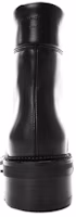Shop (W) Alexander Wang Bottes de Randonnée Noires en Cuir Confort 30421B050001