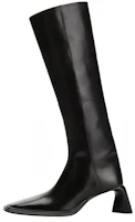 (Women) Alexander Wang Leather High-Top Boots 'Black Chunky Heel' 30422B014001 (Women) Alexander Wang Leather High-Top Boots 'Black Chunky Heel' 30422B014001