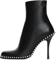 (Women) Alexander Wang Leather Pointed Toe Comfort Ankle Boots 'Black' 30423B018001 (Women) Alexander Wang Leather Pointed Toe Comfort Ankle Boots 'Black' 30423B018001