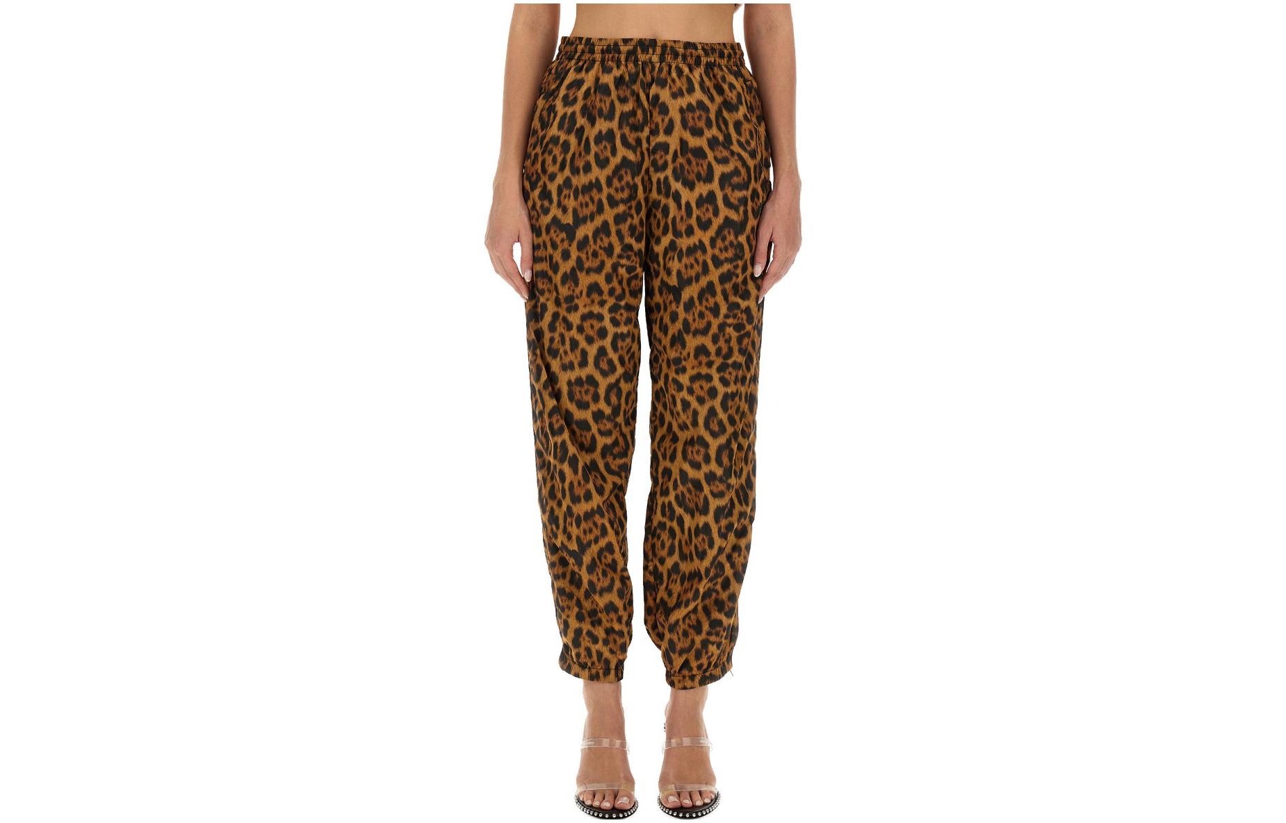 Order (Women) Alexander Wang Leopard Print Long Casual Pants Women Multi-color. 4WC4234389-223