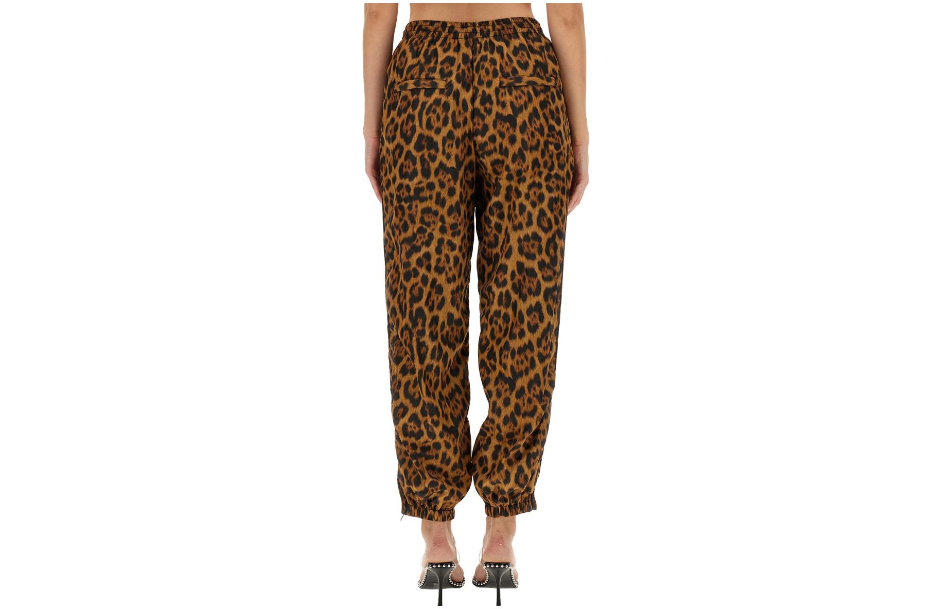 Lookbook (Women) Alexander Wang Leopard Print Long Casual Pants Women Multi-color. 4WC4234389-223