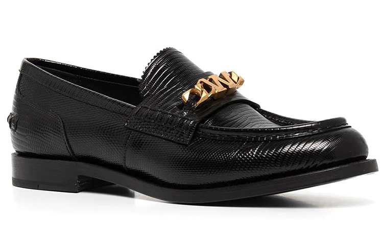 Order (W) アレキサンダーワン レザーローファー (黒) 30322F021001