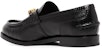 (W) Alexander Wang Loafer 'Kulit Fesyen Hitam' 30322F021001