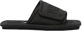 Order (W) Alexander Wang Selipar Hujung Petak Logo 'Black Fashion' 30122S015001