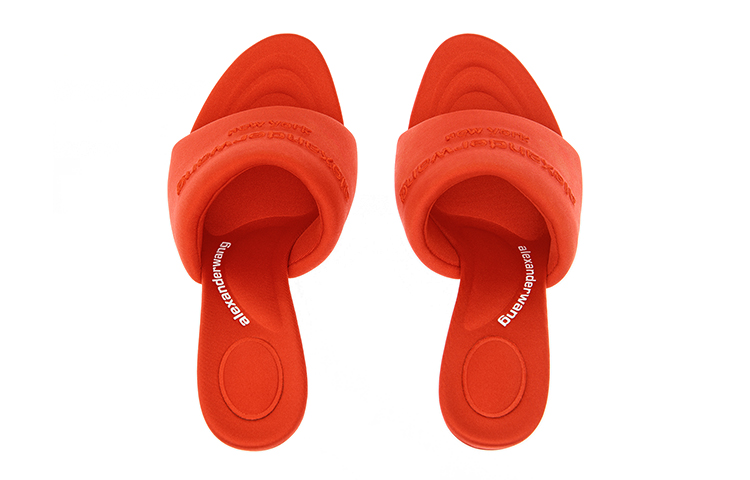 (W) Alexander Wang Logo Embroidered Sandals 'Orange' 圖 2