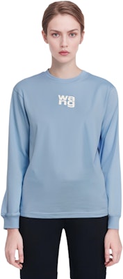 (W) 알렉산더 왕 로고 프린트 오버사이즈 긴팔 티셔츠. UCC1211024-458 Details for (W) 알렉산더 왕 로고 프린트 오버사이즈 긴팔 티셔츠. UCC1211024-458