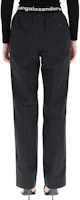 Sizing (W) Alexander Wang Logo 修身彈性長褲 黑色 4WC1214074-965