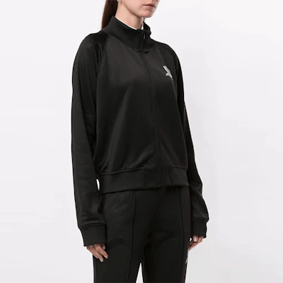 (W) Alexander Wang Jaket Logo Resleting Wanita Hitam 4CC1202009-001 Purchase (W) Alexander Wang Jaket Logo Resleting Wanita Hitam 4CC1202009-001