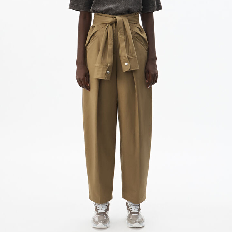 Lookbook (W) アレキサンダーワン ルーズフィット ノット付き カジュアルパンツ 1WC1204209-334