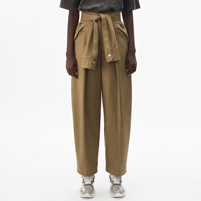 (W) アレキサンダーワン ルーズフィット ノット付き カジュアルパンツ 1WC1204209-334 Lookbook (W) アレキサンダーワン ルーズフィット ノット付き カジュアルパンツ 1WC1204209-334