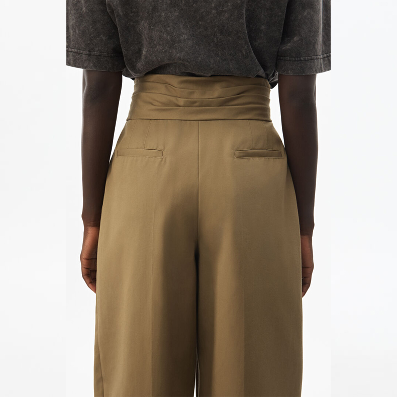 Purchase (W) アレキサンダーワン ルーズフィット ノット付き カジュアルパンツ 1WC1204209-334