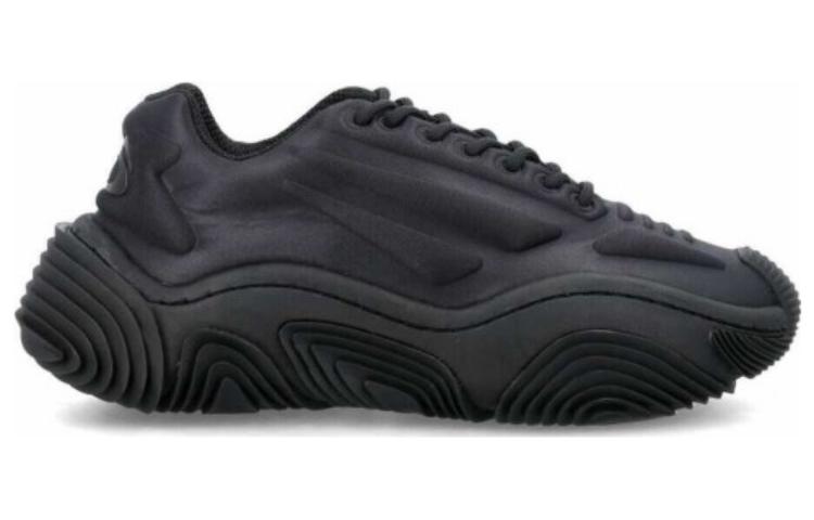 Order 亞歷山大王 涤纶 厚底系帶 低幫 運動休閒鞋 女款 黑色