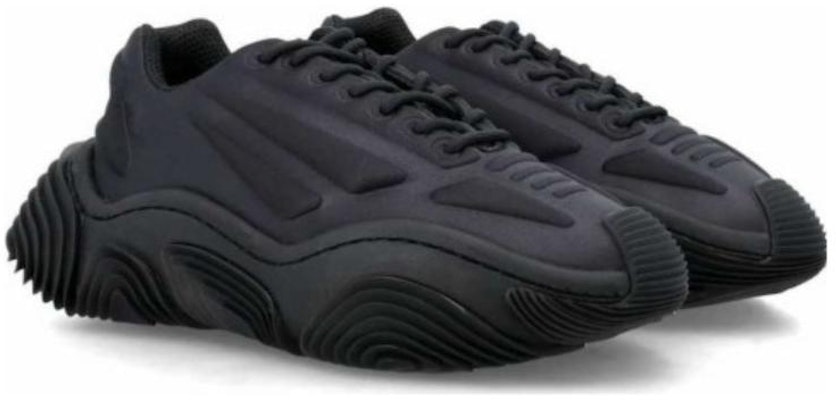(W) Alexander Wang Low Top Platform Sneakers 'Hitam' 30123N026001 Lookbook (W) Alexander Wang Low Top Platform Sneakers 'Hitam' 30123N026001