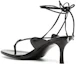 Shop (Women) Alexander Wang Lucienne High Heel Sandal 'Black Strappy' 30223S015001