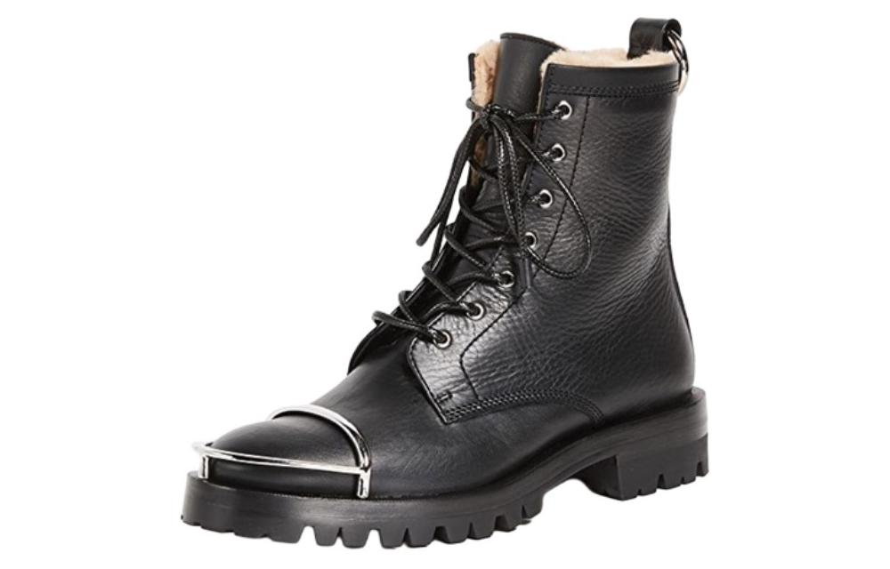 Order (W) Alexander Wang Lyndon 'Forro de Lana Negro' 3037B0023L001