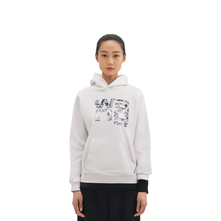 Shop (Women) Alexander Wang Money Logo Hoodie White UCC2201018
