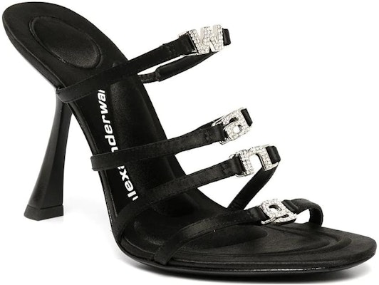 (W) Alexander Wang Nala Tumit Tinggi Hujung Bulat Slide 'Hitam' 30123S015001 Lookbook (W) Alexander Wang Nala Tumit Tinggi Hujung Bulat Slide 'Hitam' 30123S015001