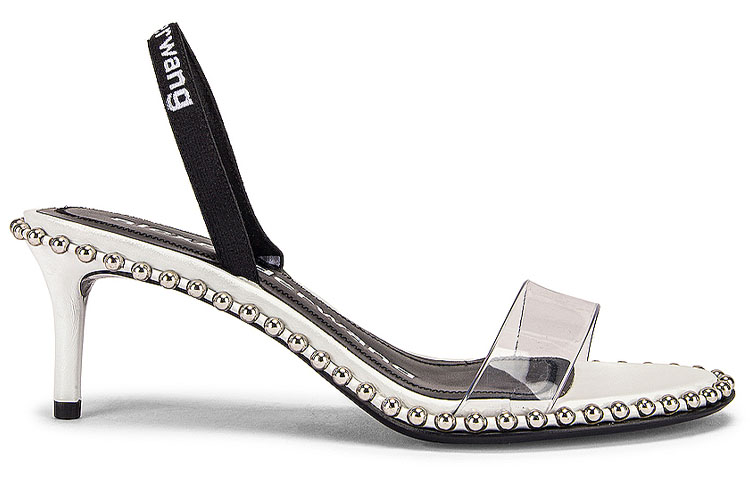 (W) Alexander Wang Nova High Heeled Sandals 'Black White' 圖 2