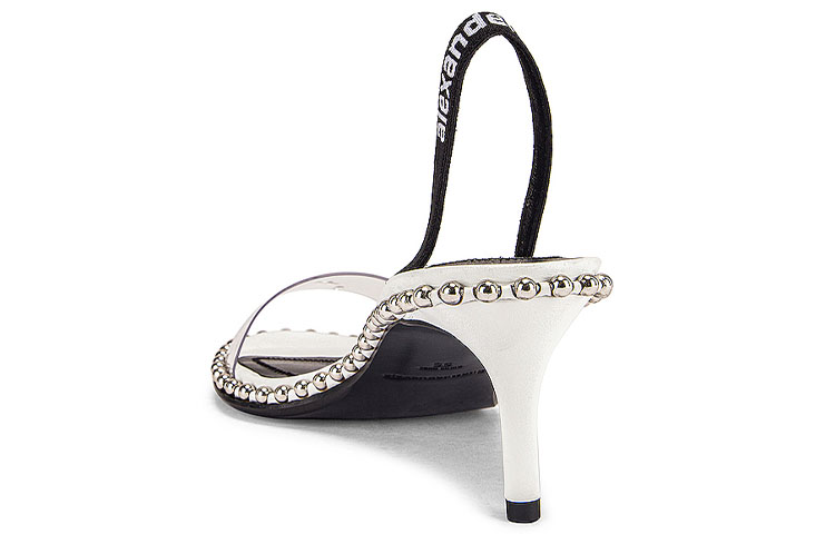 (W) Alexander Wang Nova High Heeled Sandals 'Black White' 圖 4