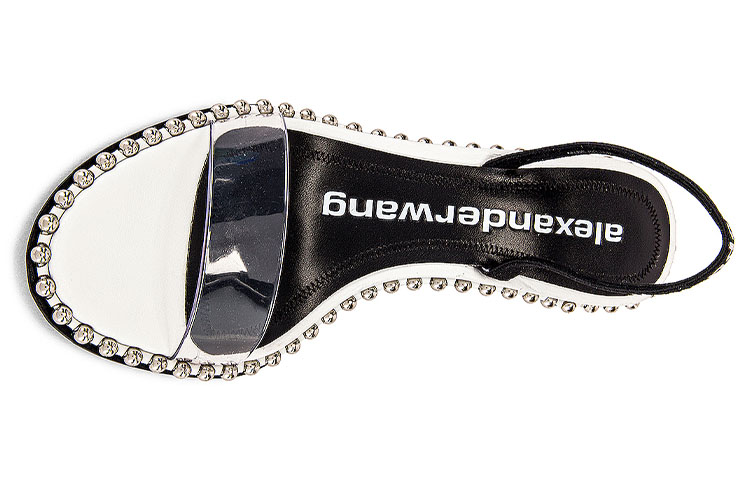 (W) Alexander Wang Nova High Heeled Sandals 'Black White' 圖 5