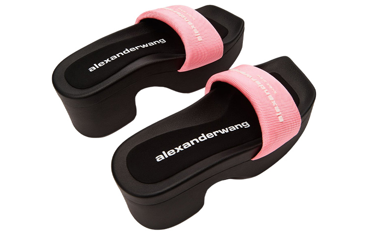 Order (W) Alexander Wang Sandalia Plataforma Resistente al Agua Punta Cuadrada 'Rosa' 30322S020959