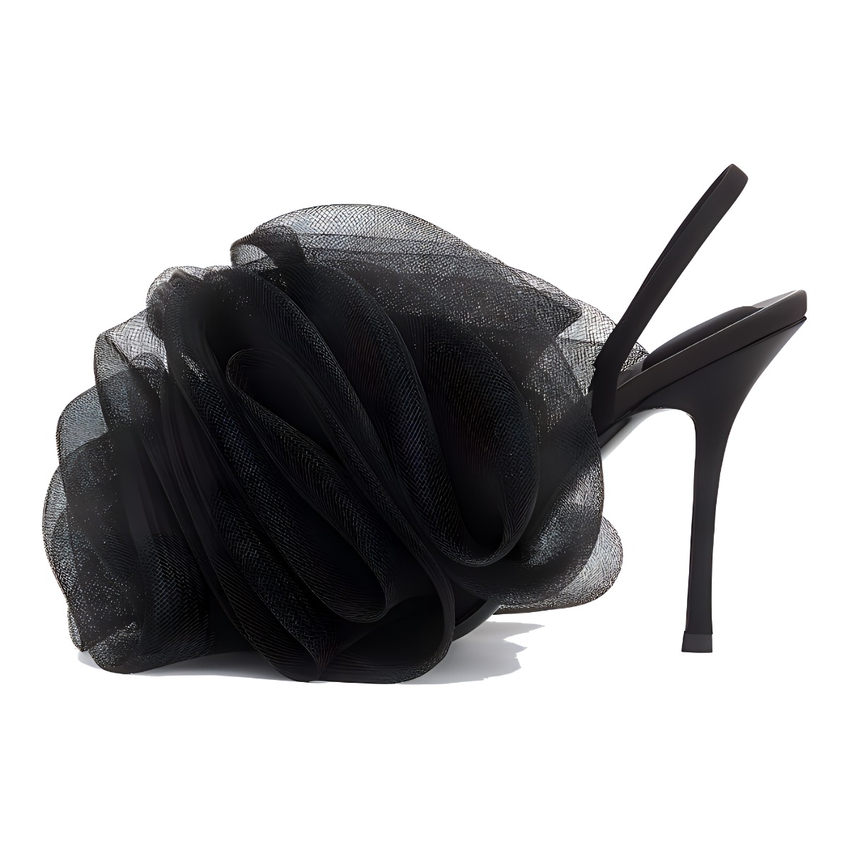 Buy (W) アレキサンダーワン オープンソック スリッポン (黒) 30223S008001