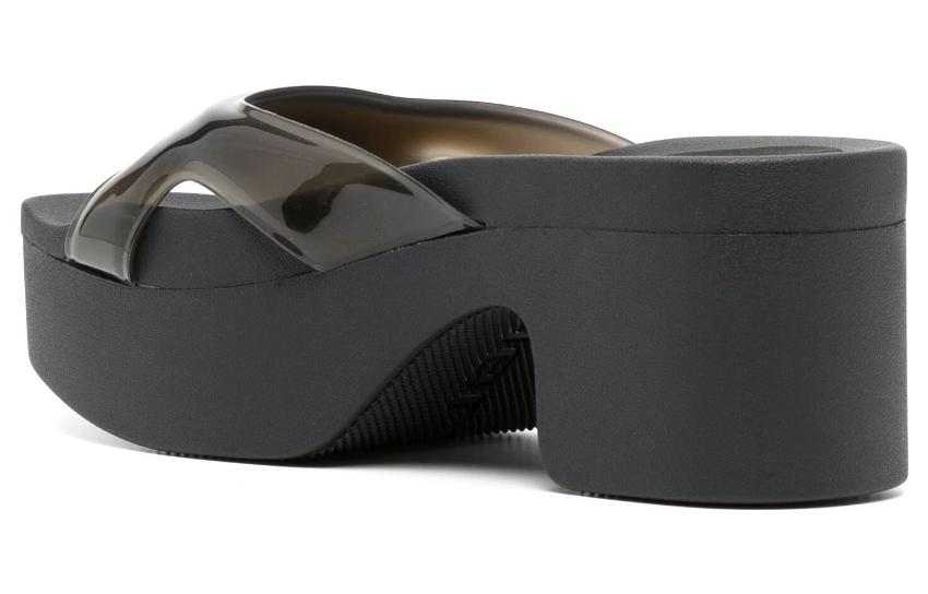 Purchase (W) Alexander Wang Sandalo Aperto Tacco Grosso ''Nero'' 30223F033001