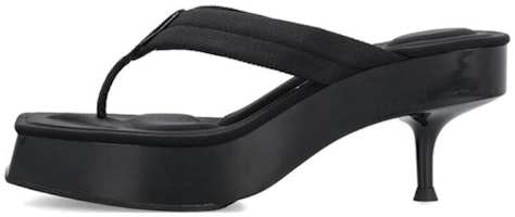 (Women) Alexander Wang Open-Toe Comfort Fashion Slide 'Black' 30223S039001 (Women) Alexander Wang Open-Toe Comfort Fashion Slide 'Black' 30223S039001