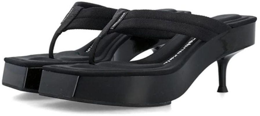 (W) Alexander Wang Sandalia Abierta de Moda Cómoda 'Negro' 30223S039001 Lookbook (W) Alexander Wang Sandalia Abierta de Moda Cómoda 'Negro' 30223S039001