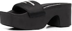 Buy (Women) Alexander Wang Open-Toe Platform Slide 'Black Fashion' 30322S020001