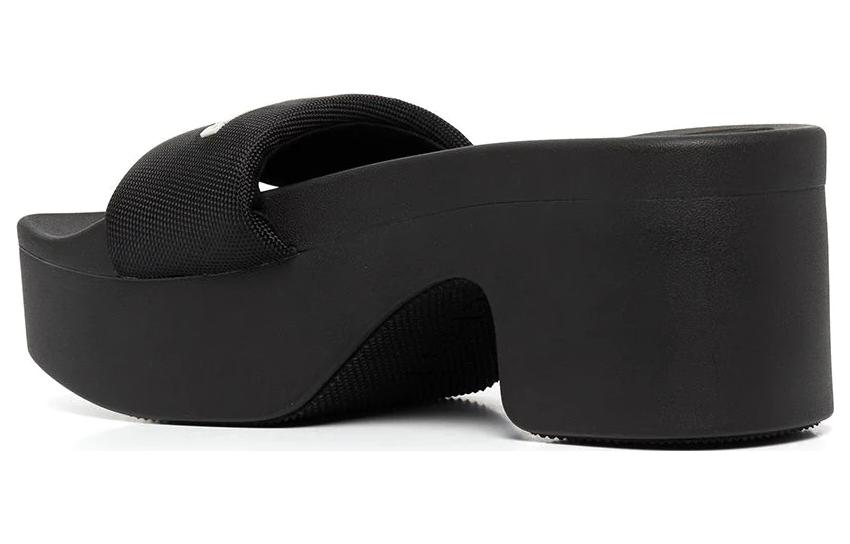 Purchase (Women) Alexander Wang Open-Toe Platform Slide 'Black Fashion' 30322S020001