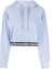 Buy (Women) Alexander Wang Oversized Logo Hoodie Women’s Mist Blue 4CC1211197-454