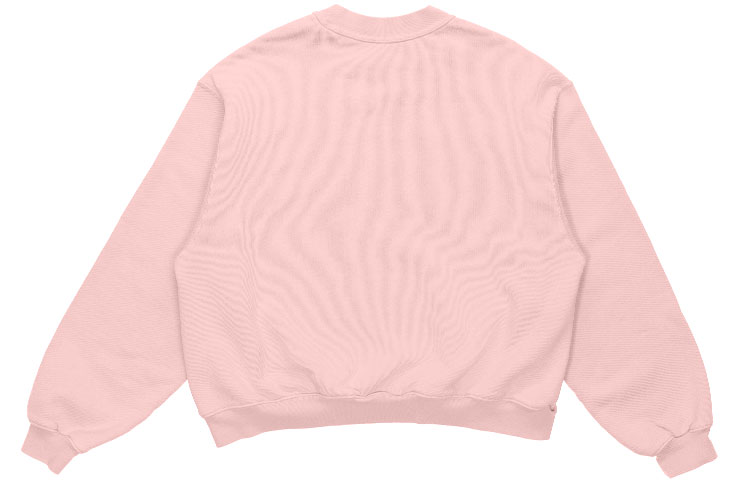 (Women) Alexander Wang Pink Foam Logo Terry Pullover Sweatshirt 4CC3211258-952 圖 3
