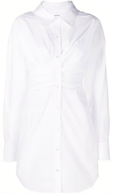 (W) Alexander Wang Kemeja Dress Lengan Panjang Lipit Solid 4WC2236213-111 Buy (W) Alexander Wang Kemeja Dress Lengan Panjang Lipit Solid 4WC2236213-111