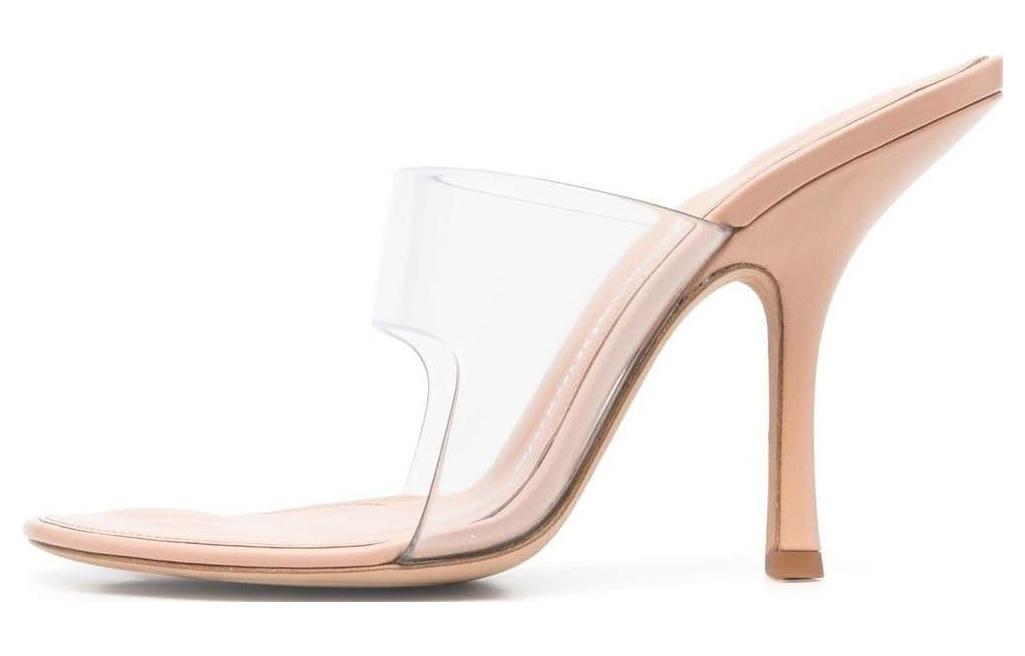 (W) Alexander Wang PVC 'Nude Open-Toe'