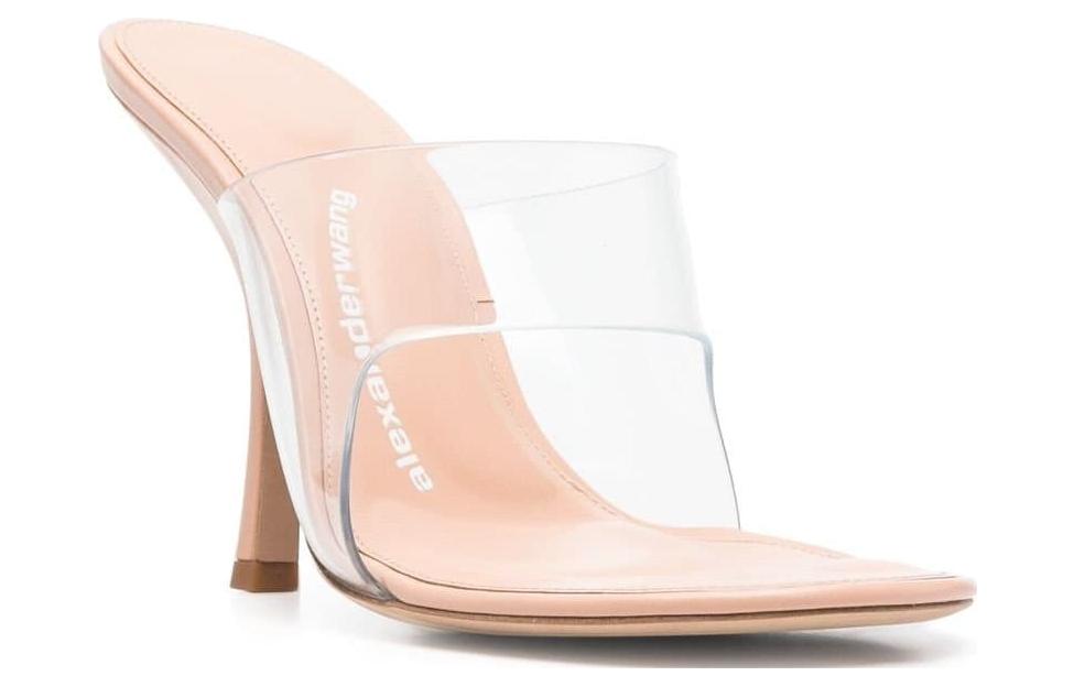 (W) Alexander Wang PVC 'Nude Open-Toe' 圖 3
