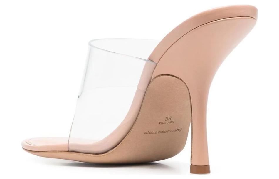(W) Alexander Wang PVC 'Nude Open-Toe' 圖 4